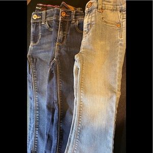 3 pair Jordache skinny jeans girls size 3t